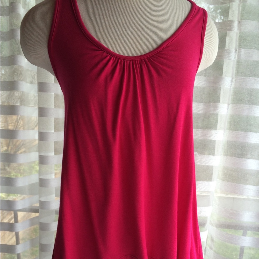 Ella Moss Ruffle Strap Racerback Top - Picture 2 of 7